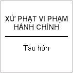 Tư vấn về mức xử phạt hành chính hành vi tảo hôn ?