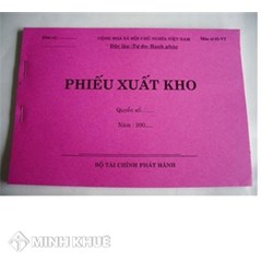 Quy định pháp luật về sử dụng phiếu xuất kho như thế nào?