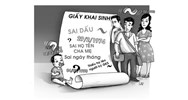 Làm sao để cải chính giấy khai sinh khi không có giấy tờ tùy thân ?