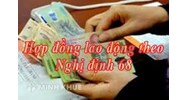 Quyền lợi của người lao động trong hợp đồng 68 ?