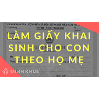 Giải đáp  thắc mắc liên quan đến thủ tục làm giấy khai sinh cho con ?