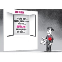 Nhà hàng xóm có quyền mở cửa sổ gần sát cửa chính của nhà mình không ? 
