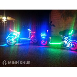 Lắp thêm đèn led (đèn pha) vào xe máy có bị phạt không ?