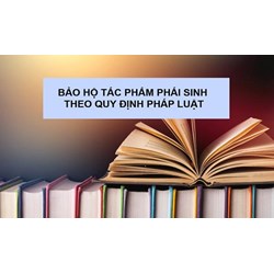Tác phẩm phái sinh là gì?