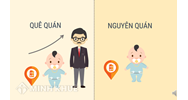 Thay đổi quê quán cho con theo quê mẹ ?