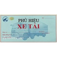 Thủ tục xin cấp phù hiệu xe tải theo quy định mới