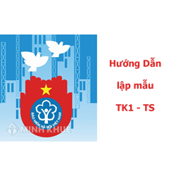 Hướng dẫn lập Mẫu Tờ khai tham gia, điều chỉnh thông tin bảo hiểm xã hội, bảo hiểm y tế (Mẫu TK1-TS)