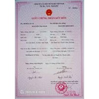 Thủ tục đính chính lại giấy đăng ký kết hôn theo quy định của pháp luật