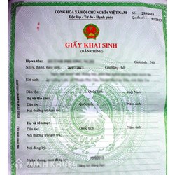 Có thể xin cấp lại bản chính giấy khai sinh không ?