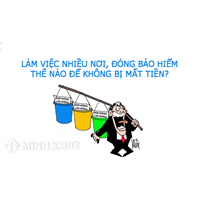 Làm việc cùng một lúc 2 công ty thì đóng bảo hiểm xã hội thế nào?