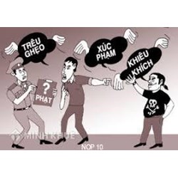 Vi phạm quyền bất khả xâm phạm danh dự và nhân phẩm