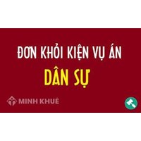 Hướng dẫn soạn đơn khởi kiện dân sự mới nhất