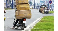 Phạt lỗi chở hàng cồng kềnh theo quy định mới nhất