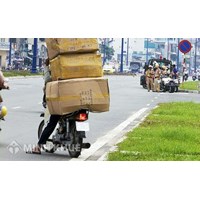 Phạt lỗi chở hàng cồng kềnh theo quy định mới nhất