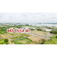 Đất 5% là đất gì? Đất 5% có được xây nhà không?