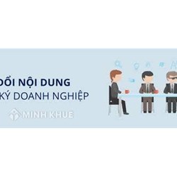 Thông báo thay đổi nội dung đăng ký doanh nghiệp mẫu hiện hành