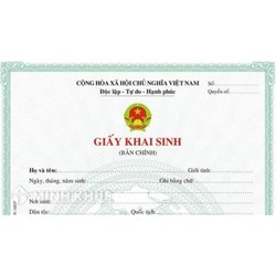 Thẩm quyền, nội dung, trình tự thủ tục đăng ký khai sinh tại nơi tạm trú mới nhất