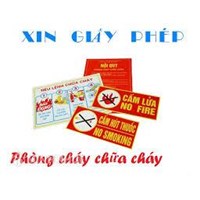 Thủ tục xin cấp giấy phép phòng cháy chữa cháy theo quy định của pháp luật
