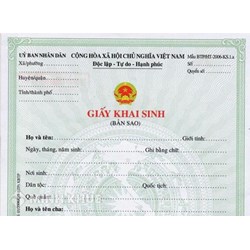Thủ tục đăng ký lại khai sinh, cấp lại giấy khai sinh bản gốc ?