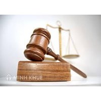 Lawyer consulting on labor lawsuit litigation case in the court