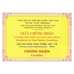 Thủ tục cấp Giấy chứng nhận cơ sở đủ điều kiện an toàn thực phẩm mới nhất 2020?