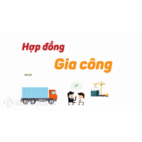 Mẫu Hợp đồng gia công đặt hàng là đồ may mặc mới nhất
