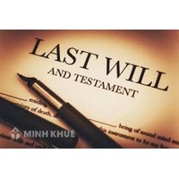 Counseling services of lawyers drafting, establishing wills and dividing inheritance according to the provisions of law