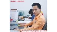 Dịch vụ tư vấn pháp luật online qua Email và bằng văn bản