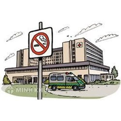 Hút thuốc là trong khuôn viên bệnh viện có bị xử phạt không?