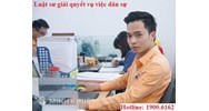 Dịch vụ luật sư tham gia giải quyết việc dân sự, các tranh chấp dân sự