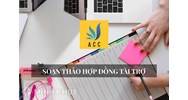 Mẫu hợp đồng tài trợ mới nhất và hướng dẫn soạn thảo