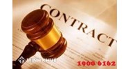Mẫu hợp đồng thuê khoán chuyên môn và biên bản nhận thu, thanh lý hợp đồng 