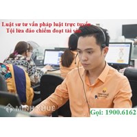Luật sư tư vấn pháp luật trực tuyến về Tội lừa đảo chiếm đoạt tài sản