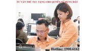 Tư vấn pháp luật trực tuyến thủ tục tặng cho quyền sử dụng đất, nhà ở, chung cư qua điện thoại