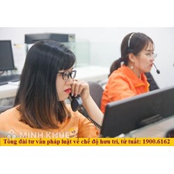 Tư vấn pháp luật trực tuyến các quy định về chế độ hưu trí qua điện thoại