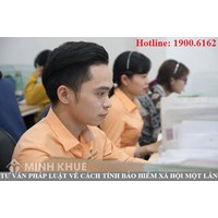 Tư vấn pháp luật trực tuyến về cách tính bảo hiểm xã hội một lần
