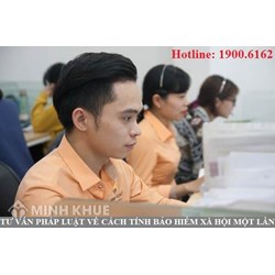 Tư vấn pháp luật trực tuyến về cách tính bảo hiểm xã hội một lần