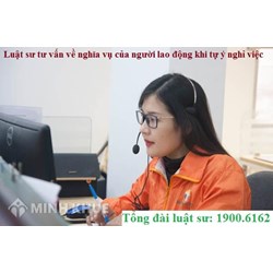 Luật sư tư vấn pháp về mức bồi thường của người lao động khi tự ý nghỉ việc