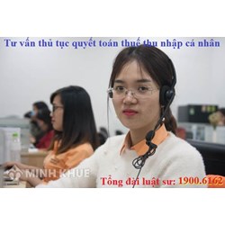 Luật sư tư vấn thủ tục quyết toán thuế thu nhập cá nhân trực tuyến