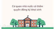 Cơ quan nào có thẩm quyền đăng ký khai sinh cho trẻ Em?