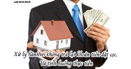 Xử lý hành vi không trả lại khoản tiền đặt cọc như thế nào?
