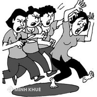 Xô xát với phụ nữ gây thương tích thì xử phạt như thế nào?