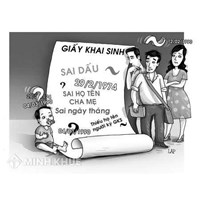 Tư vấn về thủ tục đổi tên và làm lại giấy khai sinh cho con? Cách làm lại giấy khai sinh để đổi tên đệm cho trẻ?