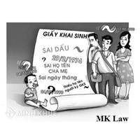 Thủ tục sửa đổi thông tin về người cha trong giấy khai sinh ?
