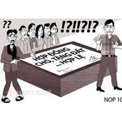 Tư vấn về việc bị Tòa kết luận thủ tục tặng cho quyền sử dụng đất chưa đúng quy trình ?