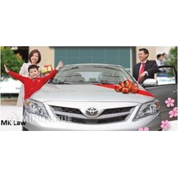 Sang tên đối với xe ô tô được thưởng do làm việc đạt mức doanh thu ?