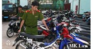 Tư vấn về việc để xe lòng đường bị cảnh sát trật tự mang về phường ?