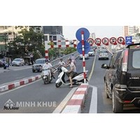 Tư vấn về lỗi vượt nơi có biển báo cấm vượt ?