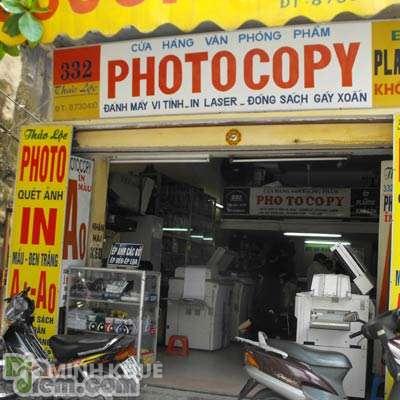 Thủ tục đăng ký mở cửa hàng photocopy 