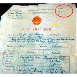 Chưa đăng ký kết hôn mà muốn làm giấy khai sinh cho con có được không ? Thủ tục nhận cha cho con